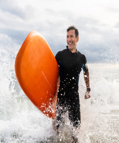 The Surfing Man Will Blow Your Mind